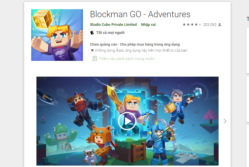 Tải Blockman Go – Adventures Hack Vô Hạn Tiền, Fly, Gcube, Vàng