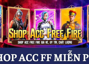 Shop Acc 1k Free Fire Miễn Phí 2022. Shop Mua Bán Nick FF 1k Vip