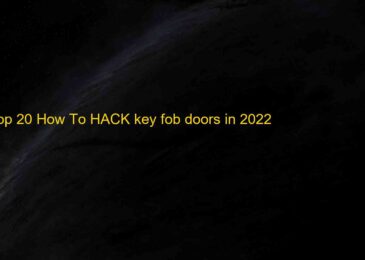 Top 20 How To HACK key fob doors in 2022